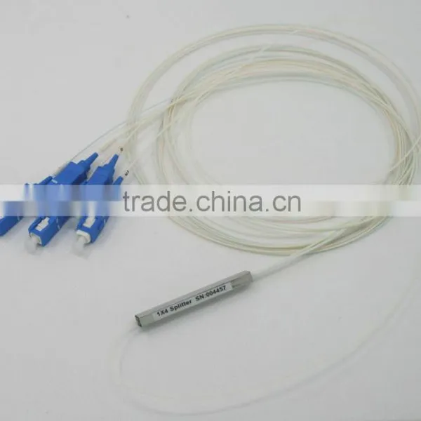 1x4 PLC Splitter (MINI TYPE) 1m, (input: SC/PC & Output: SC/PC, 0.9mm), G.657A, Single Mode photo-2