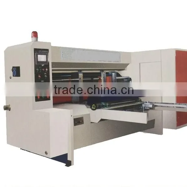 Front edge feeding high-speed roller pressing die cutting machine