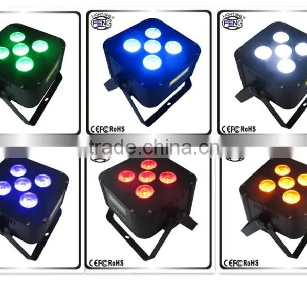 Professional Disco Lights for Sale 5 Leds Stage Par Can RGBW photo-2