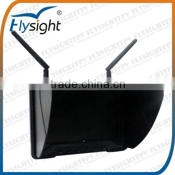 C522 5.8G 7 Inch TFT HD FPV LCD Monitor Black Pearl Diversity RX for RC Quadcopter Parts photo-4