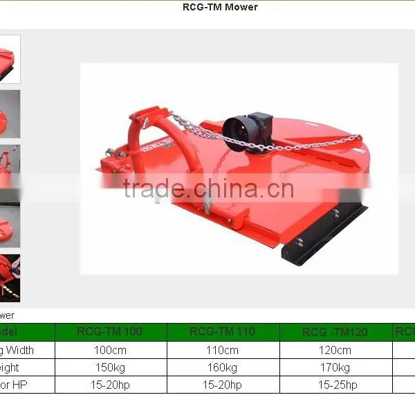 Best Quality CE Heavy Duty Slashers,topper Mower Slasher,grass Slasher Mower photo-6