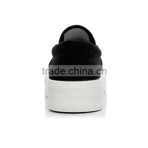 Plus Size 35-40 Flat Platform Shoes Woman Flat Canvas Lazy Shoes Female Fashion Trifle Thick Crust Shoes Footwear Women Shoes photo-4