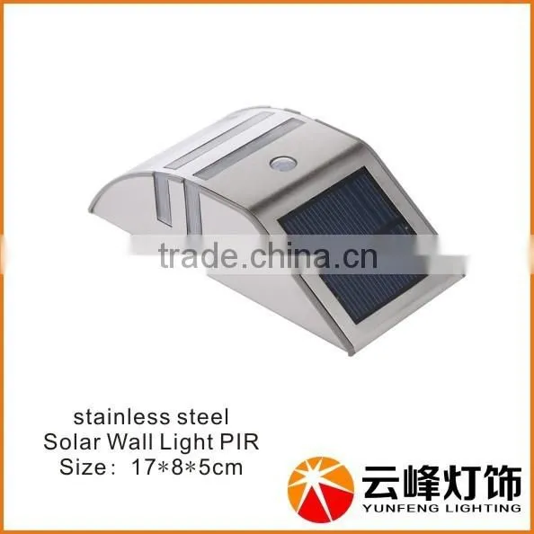 Wholesale Hot Selling 2LED Outdoor Solar Motion Sensor Wall Lamp photo-3