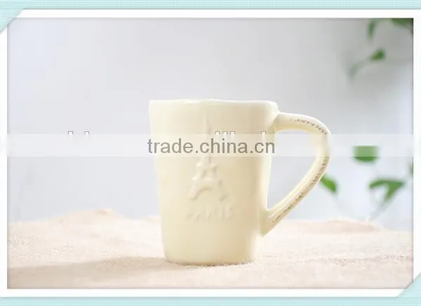 Custom 400ml Eiffel Tower Mug With Pure Color in Different Design photo-4