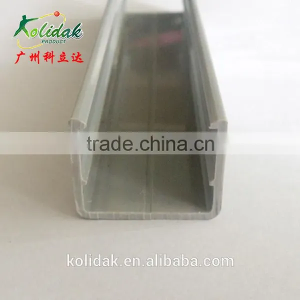 U Shape Gray Plastic Profile Products Extrusion photo-2