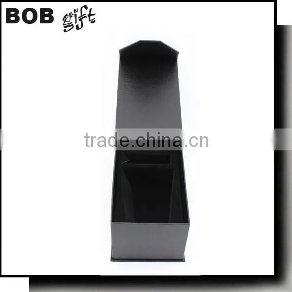 2015 Hot Sale Custom Logo Printed Black Matt Paper Gift Box photo-6
