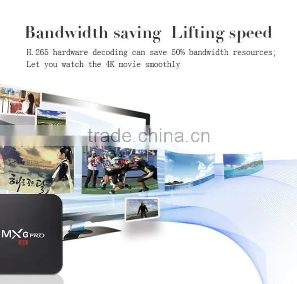 Best Price MXG Pro 4k Amlogic S905 Quad Core TV BOX Andorid 5.1 tv Box MxG photo-5