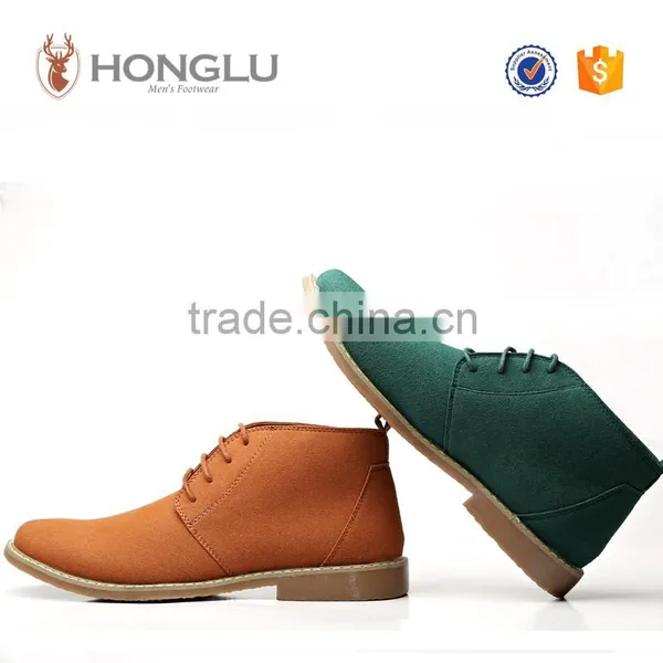 Colorful Quality Outsole Winter Boots For Men, Designer Boots Men, Suede PU Ankle Boots Men photo-6