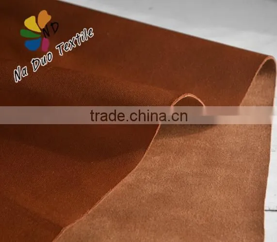 2016 Fashion Knitting Suede for Garment/two or Four Way Stretch Knitting Suede Garment Fabric photo-3