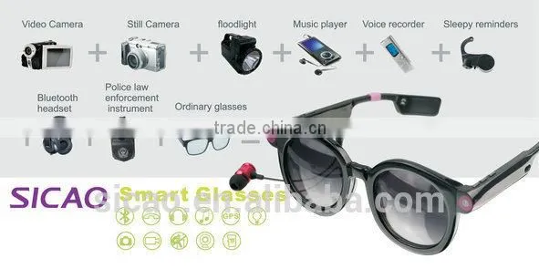 2014 Innovative Smart Glasses With Bluetooth Use When Walking and Driving photo-6
