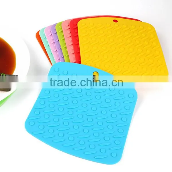 Professional Factory Price Custom Baking Useful Premium Non-stick Silicone Baking Mat Cup Holder Pot Holder photo-2
