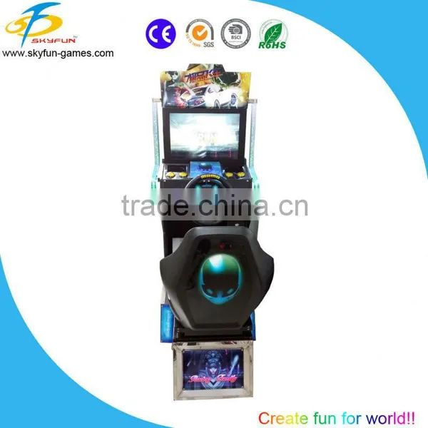 Coin Operated Arcade Machine Funny 3D Outrun 32LCD Simulator Arcade Racing Car Game Machine Play Free Car Games photo-4
