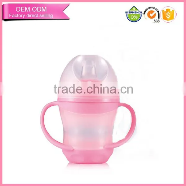 Infant Secure Feeder BPA Free Plastic Baby Transition Cup for Water Drinking photo-3