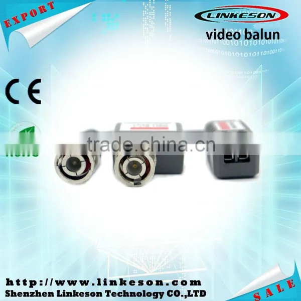 Passive Single Channel Video Balun HD CCTV Via Twisted Pairs Transmitter photo-3