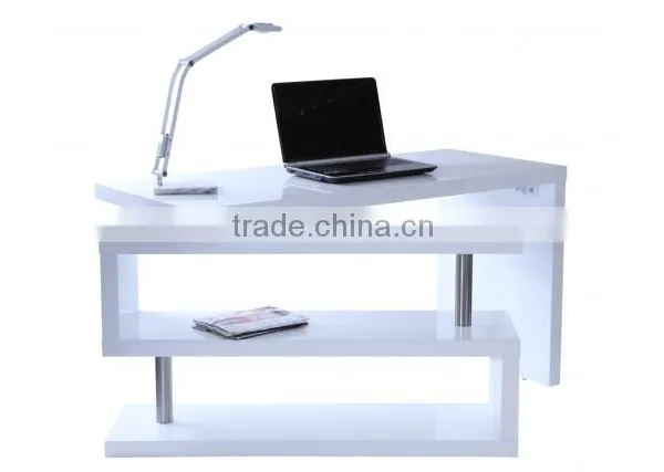 New High Glossy Home Office Furniture Computer Desk