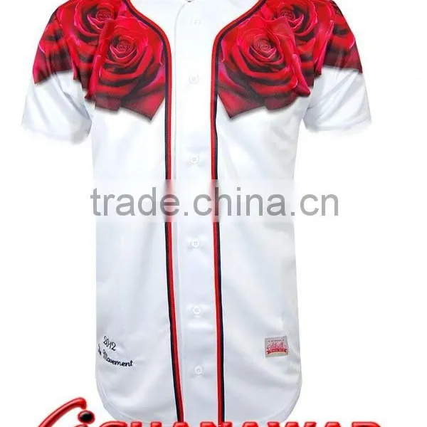 Sublimation Arm and Black Body Baseball Jersey photo-6