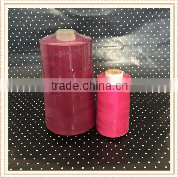 Bangladesh Marketing 100% Dyed Colored Polyester Sewing Thread Supplier China photo-5