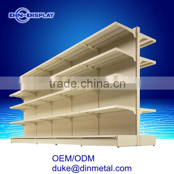 OEM/ODM Supermarket Single Side Display Shelf Made of Cold Rolling Steel photo-3