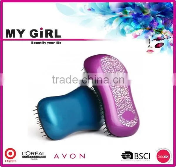 MY GIRL Original No Tangle Styler Comb Detangler NO MORE TANGLE Hair Brush