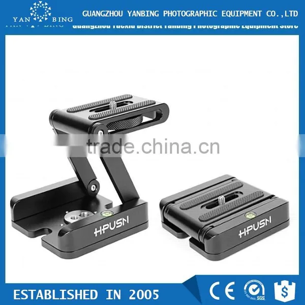 New Released HPUSN Ultimate Camera Head Solution Photography Studio Camera Tripod Z Aluminum Pan & Tilt Head Ball Head