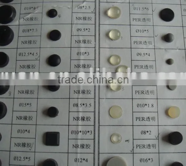 Self-adhesive Rubber Bumpons