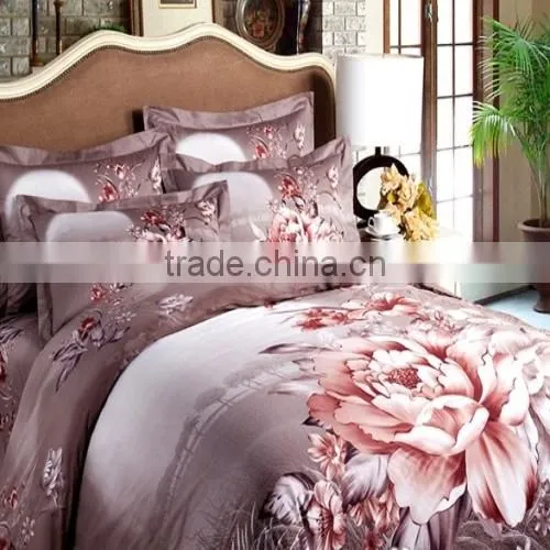 Cashmere 6 Pcs Bedding Sets Home Bedding Set Home Textile Print Soft Feeling