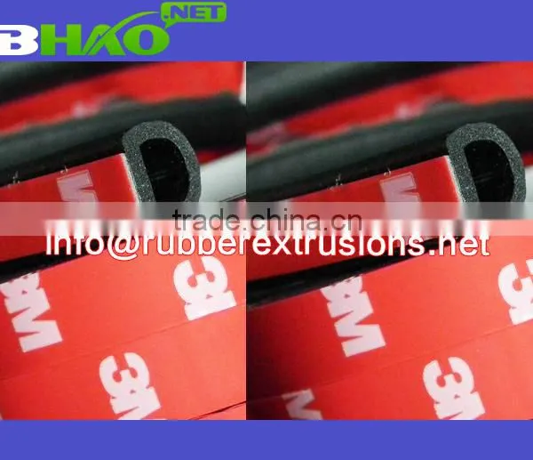 Hypersonic 3M Self-adhesive Plastic Weather Rubber Seal Strip for Car photo-4