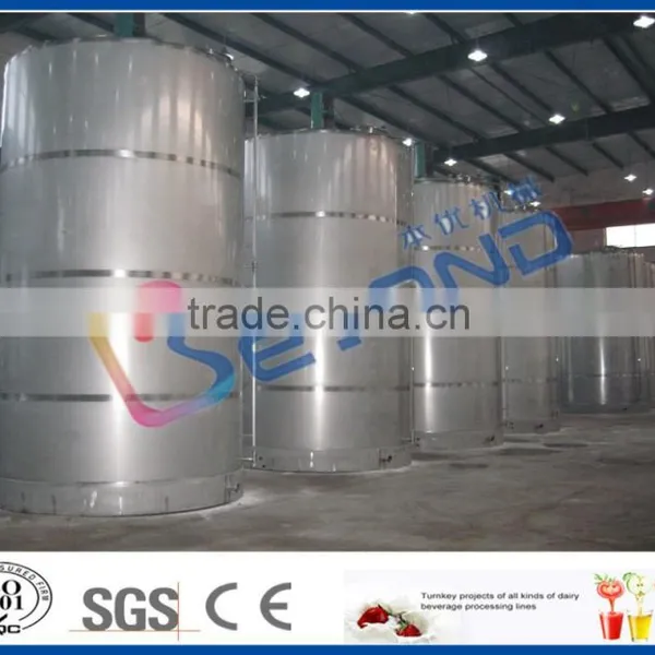 Large Capacity Stainless Steel Milk Storage Silo photo-2