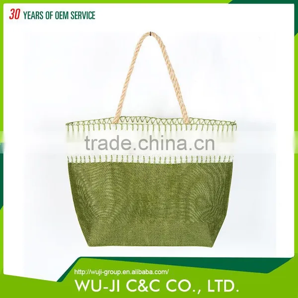 China Wholesale Market Agents Eco-friendly Polyester Women Tote Bag