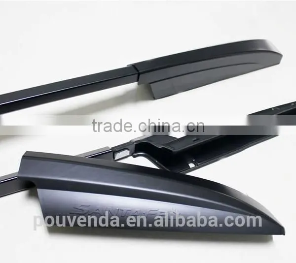 High Quality Aluminium Alloy Roof Rack for 2013+ Hyundai Santafe Roof Rail Auto Accessories From Pouvenda photo-3