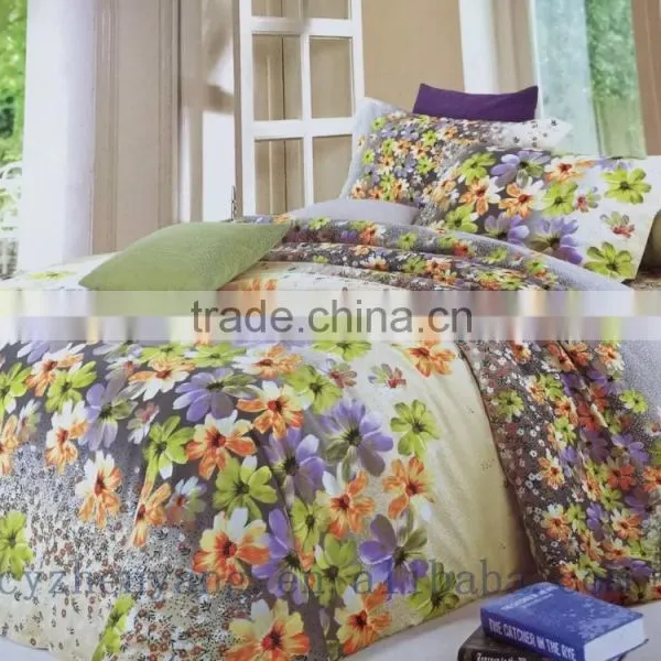100% Bedsheet 3d Polyester Fabric Home Textile Fabric Brushed Soft Fabric of China photo-3