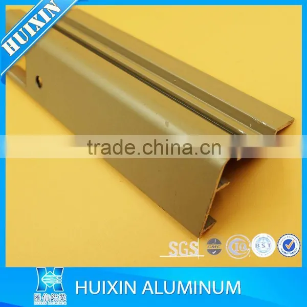 0.80mm Thickness Iraq Market Powder Coating Cheap Aluminium Profile photo-2