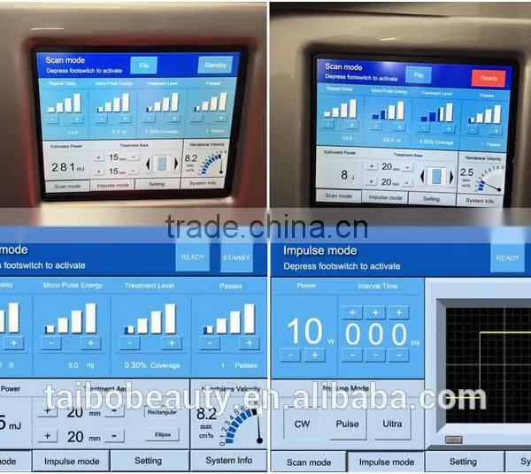 Skin Resurfacing Co2 Laser High Quality RF Metal Tube Fractional Co2 Laser Medical Machine With Vaginal Tightening Medical CO2 Laser Machine With CE 0.1-2.6mm 1ms-5000ms photo-4