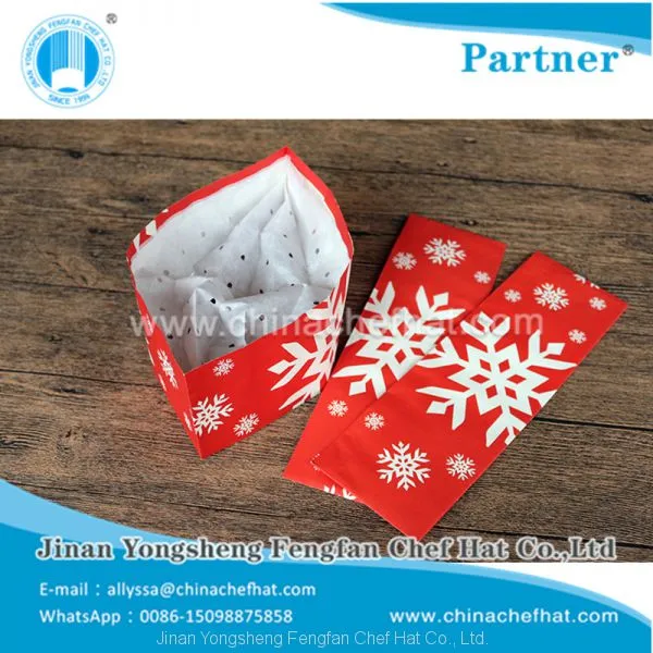 Christmas Red Paper Overseas Forage Cap photo-4