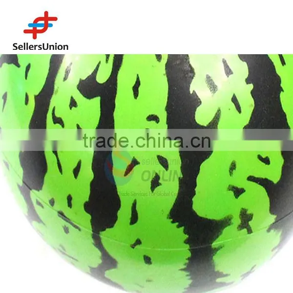 No. 1 Yiwu Agent Wholesale Watermelon Pattern Printed PVC Toy Ball PVC Beach Ball photo-3