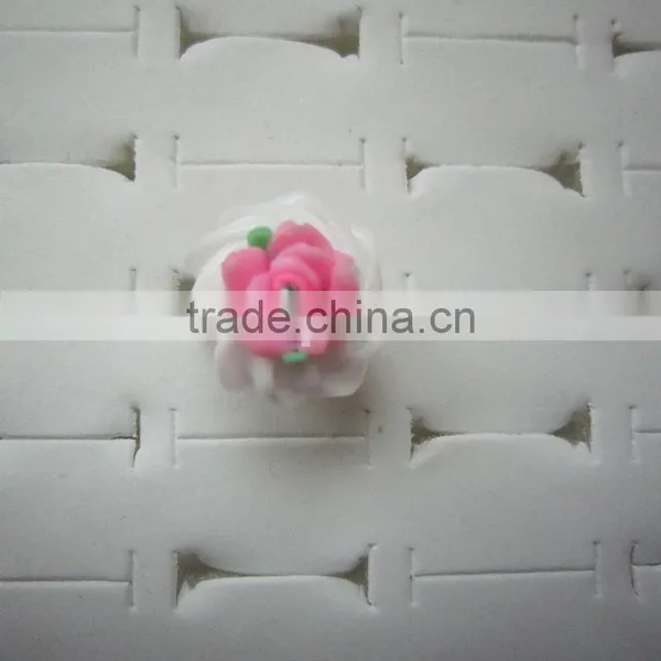2014 Latest New Design Decoration Artificial Crafts Heart Shaped Finger Ring