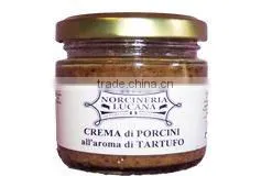 CREAM OF PORCINI MUSHROOMS AND TRUFFLES