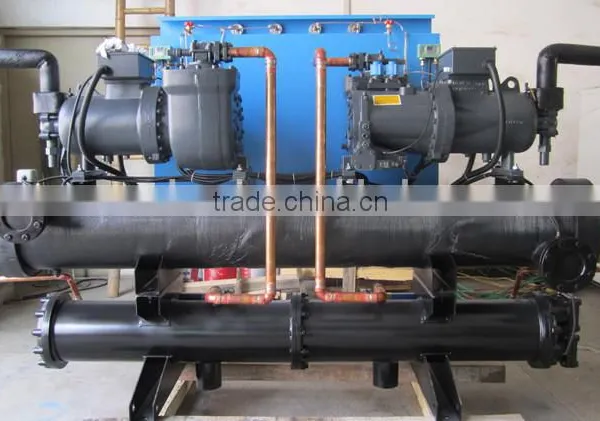 50TR Air Cooled Screw Type Water Chiller With Single Screw Compressor photo-6