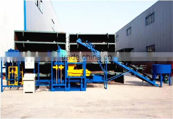 High Quality Automatic Qt4-25 Semi Automatic Concrete Block Forming Machine photo-5