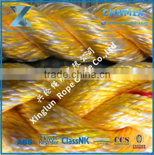 High Strength Compound Marine Ropes CHNMIX pe and pp Mixed Rope