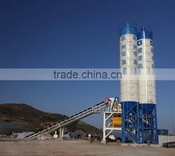 HZS50 Factory Supply 50m3/h Skip Type Concrete Batch Plant photo-4