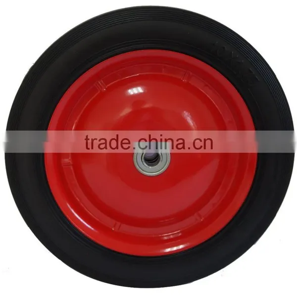 China Solid Rubber Tyre Wheel Tire/solid Tire/wheel Rim/wheel Barrow Tyre/yard Cart Tire photo-4