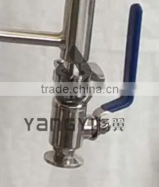 0.5''stainless Steel Tri Clamp Ball Valve for Distiller Pot photo-2