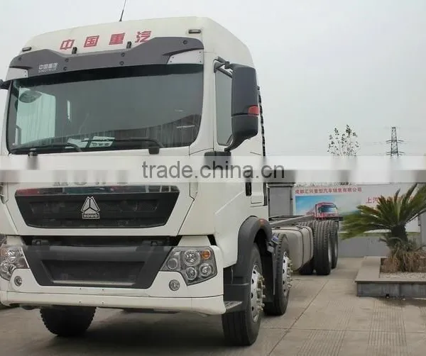 Howo T5G Freight Car Chassis 340HP 8X4 New Condition photo-3