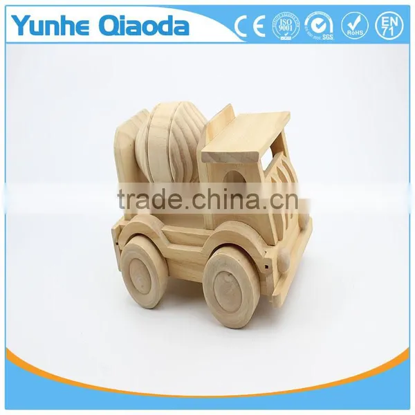 Vehicle Puzzlesoil Tank 3D Woodcraft Kit Assemble Paint DIY Toys for Kids Adults the Best Birthday Gift photo-3