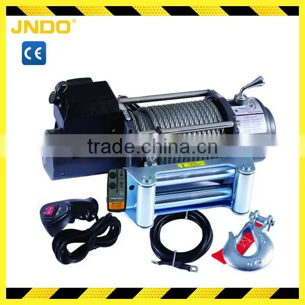 Waterproof 16800 lb Power Motor Truck Electric Winch photo-2