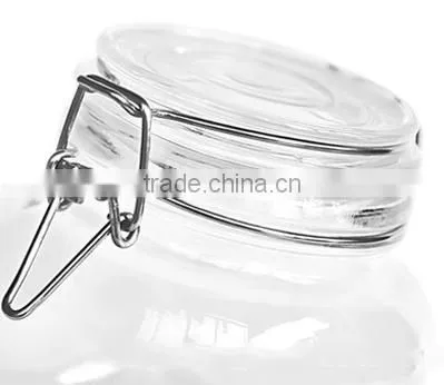 Wholesale High Quality Glass Jars With Metal Clip(HLTH-S027) photo-4