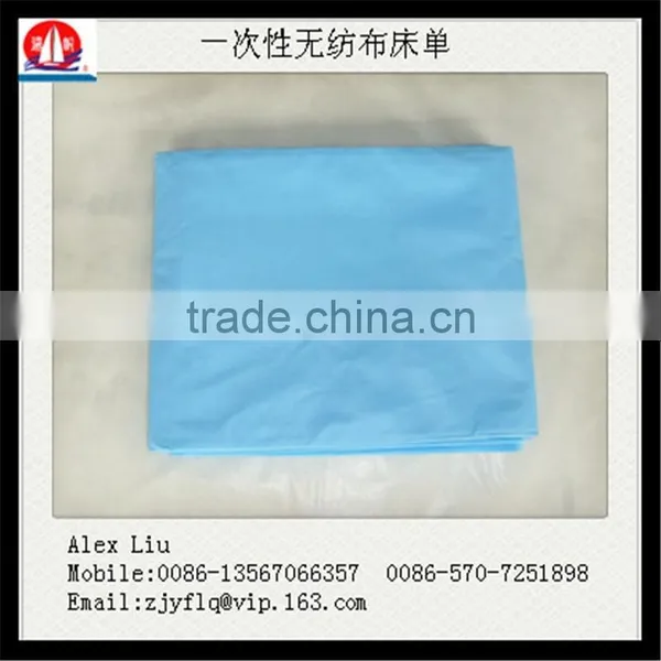 Cheap Colorful TNT Non-woven Bed Sheets photo-3