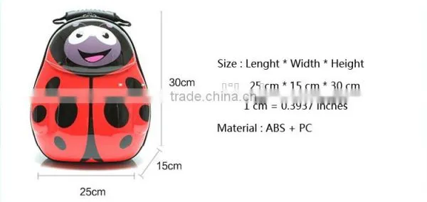 ABS+PC Cute Animals Cartoon Printed School Bag Backpack for 3-10 Years Kids photo-2