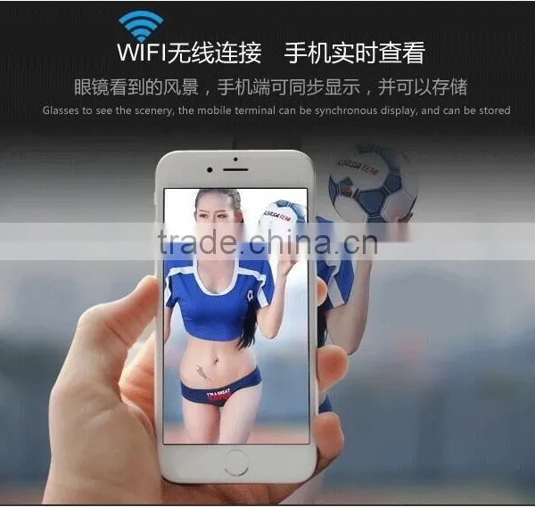 Intelligent Wifi 1080P Full HD Camera Shooting Video Recording 2 In 1 Eyewear Glasses photo-3